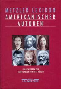 Engler, Metzler-Lexikon amerikanischer Autoren. (Umschlag)