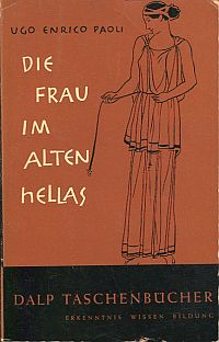 Paoli, Die Frau im alten Hellas. (Umschlag)