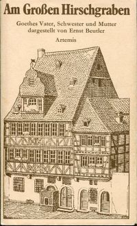 Beutler, Am großen Hirschgraben. (Umschlag)