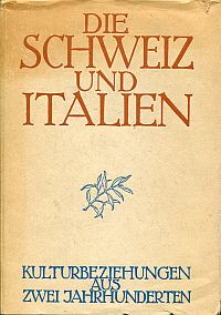 Mazzucchetti, Die Schweiz und Italien. (Umschlag)