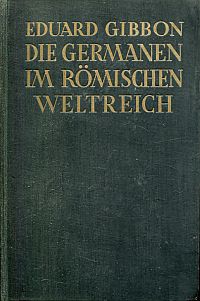 Gibbon, Die Germanen im römischen Weltreich. (Umschlag)