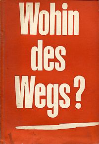 Wohin des Wegs? (Umschlag)