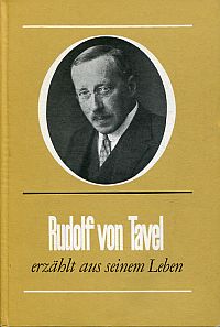Tavel, Rudolf von Tavel erzählt aus seinem Leben. (Umschlag)