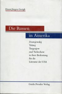 Gerigk, Die Russen in Amerika. (Schutzumschlag)