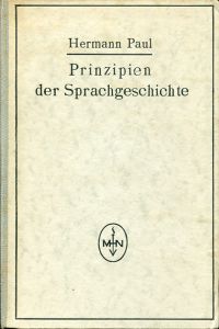 Paul, Prinzipien der Sprachgeschichte. (Umschlag)