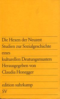 Honegger, Die Hexen der Neuzeit. (Umschlag)