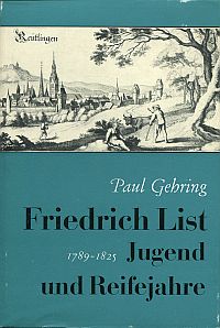 Gehring, Friedrich List. (Umschlag)