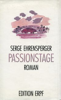Ehrensperger, Passionstage. (Umschlag)