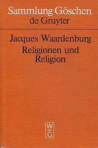 Waardenburg, Religionen und Religion. (Umschlag)