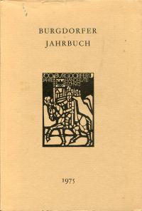 Burgdorfer Jahrbuch 1975. (Umschlag)