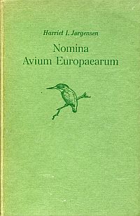 Jørgensen, Nomina avium Europaearum. (Umschlag)