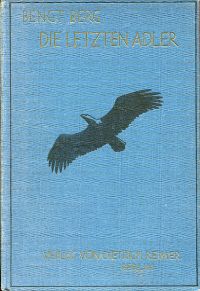 Berg, Die letzten Adler. (Umschlag)