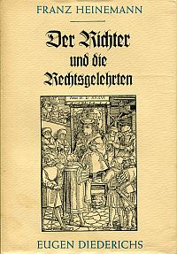 Heinemann, Der Richter und die Rechtsgelehrten. (Umschlag)