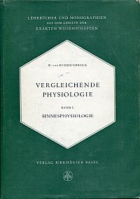 Buddenbrock-Hettersdorff, Sinnesphysiologie. (Umschlag)