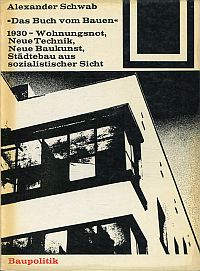 Schwab, "Das Buch vom Bauen". (Umschlag)