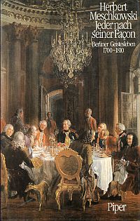 Meschkowski, Jeder nach seiner Façon. (Umschlag)