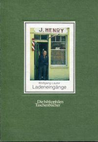 Lauter, Ladeneingänge. (Umschlag)