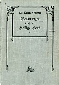 Furrer, Wanderungen durch das heilige Land. (Umschlag)