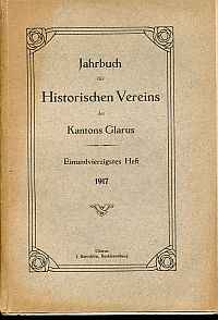 Jahrbuch des Historischen Vereins, 41. Heft 1917. (Umschlag)