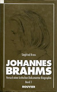 Kross, Johannes Brahms. (Umschlag)