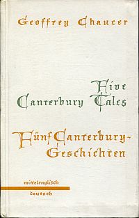 Chaucer, Five Canterbury Tales. Fünf Canterbury-Geschichten. (Umschlag)