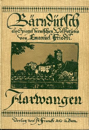 Friedli, Aarwangen. (Einband)