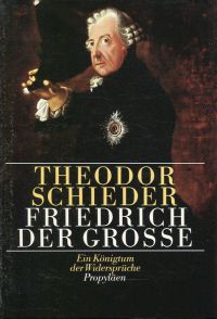 Schieder, Friedrich der Große. (Umschlag)