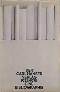 Schlandt, Der Carl-Hanser-Verlag 1928-1988. (Umschlag)