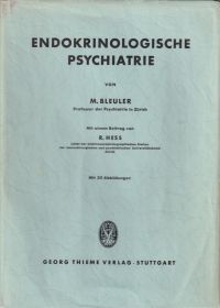 Bleuler, Endokrinologische Psychiatrie. (Umschlag)