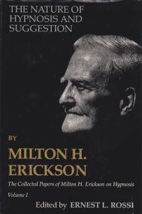 Erickson, The nature of hypnosis and suggestion. (Umschlag)