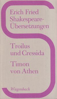 Shakespeare, Troilus und Cressida. (Umschlag)