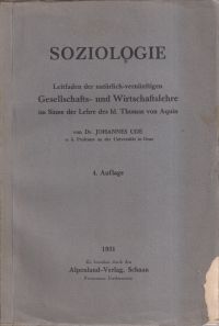 Ude, Soziologie. (Umschlag)