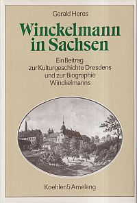 Heres, Winckelmann in Sachsen. (Umschlag)