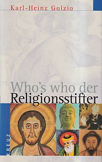 Golzio, Who's who der Religionsstifter. (Umschlag)