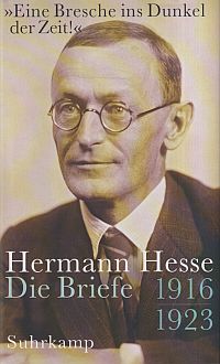 Hesse, "Eine Bresche ins Dunkel der Zeit". (Umschlag)