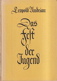 Andrian-Werburg, Das Fest der Jugend. (Umschlag)