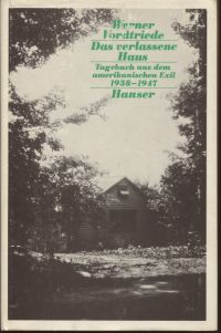 Vordtriede, Das verlassene Haus. (Umschlag)