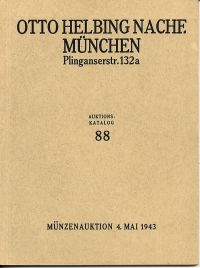 Otto Helbing Nachf. Auktionskatalog 88: Preussen-Spezialsammlung des Grafen Lehn (Umschlag)