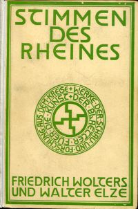 Wolters, Stimmen des Rheines. (Umschlag)