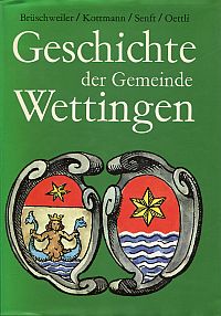 Brüschweiler, Geschichte der Gemeinde Wettingen. (Umschlag)