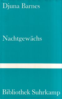 Barnes, Nachtgewächs. (Umschlag)